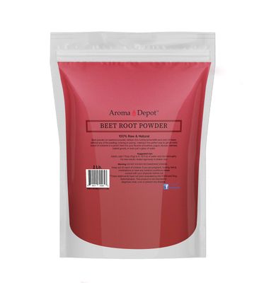 Beet Root Powder 2 lb. by Aroma Depot Raw & Non-GMO I Vegan & Gluten Free I Nitric Oxide Booster I Boost Stamina and Increases Energy I Immune System Booster I 100% Natural