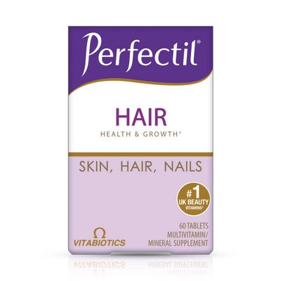 Perfectil Vitabiotics Multivitamin | Hair Growth and Thickening Formula | Supports Thicker, Healthy Hair | Vitamin D, E, Collagen, Biotin, and More