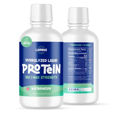 Proteinex Medical Grade Liquid Hydrolyzed Protein Max Strength - Supports Wound Healing and Doctor Recommended- No Carbs, Zero Sugars &amp; Ready to Drink Liquid Protein Drink (Watermelon, 30 Fl oz)