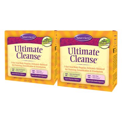 Nature&#39;s Secret Ultimate Cleanse Two 120 Tablets (Pack of 2)