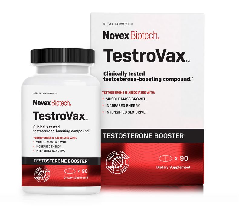 Testrovax, 90 Count - Best Testosterone Booster for Men - Vitamins for Men - Boost Testosterone for Men - Test Booster - Increase Testosterone- 2700mg, 1 Pack