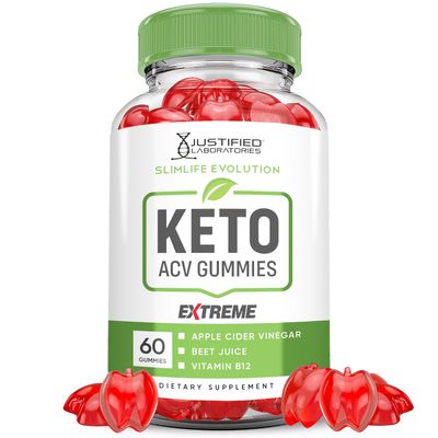 Slimlife Evolution Keto ACV Gummies Extreme 2000MG Slim Life Evolution Keto Gummies Slimlife Keto Gummy Apple Cider Vinegar Formulated with Pomegranate Beet Juice Powder B12 60 Gummies