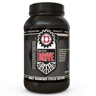 Driven GlycoDrive Highly Branched Cyclic Dextrin, 2lbs, Carbohydrate Powder - Replenish Muscle Glycogen Levels, Pre, Intra, &amp; Post-Workout - Energy, Endurance, Fast Recovery