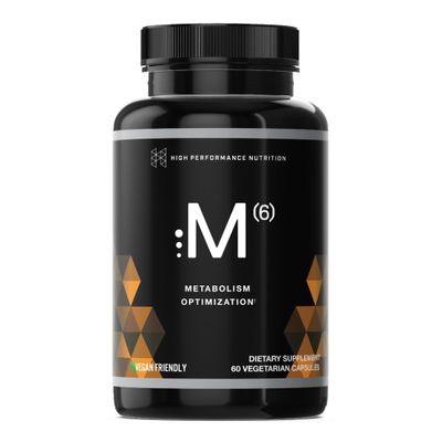 High Performance Nutrition Metabolism Booster, HPN M(6) Fat Burner, Natural Weight Loss Supplement, Support Lean Muscle, Increase Energy, Vegan Friendly, Clinically Tested, 60 Capsules