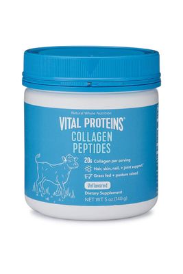 Vital Proteins Grass Fed Collagen Peptides Powder Supplement (Type I, III) for Skin Hair Nail Joint - Hydrolyzed Collagen - Dairy and Gluten Free - 20g per Serving - Unflavored 5 oz Canister