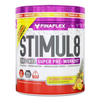 Finaflex Stimul8 Pre-Workout Powder, Cherry Limeade, 6.5 Ounce