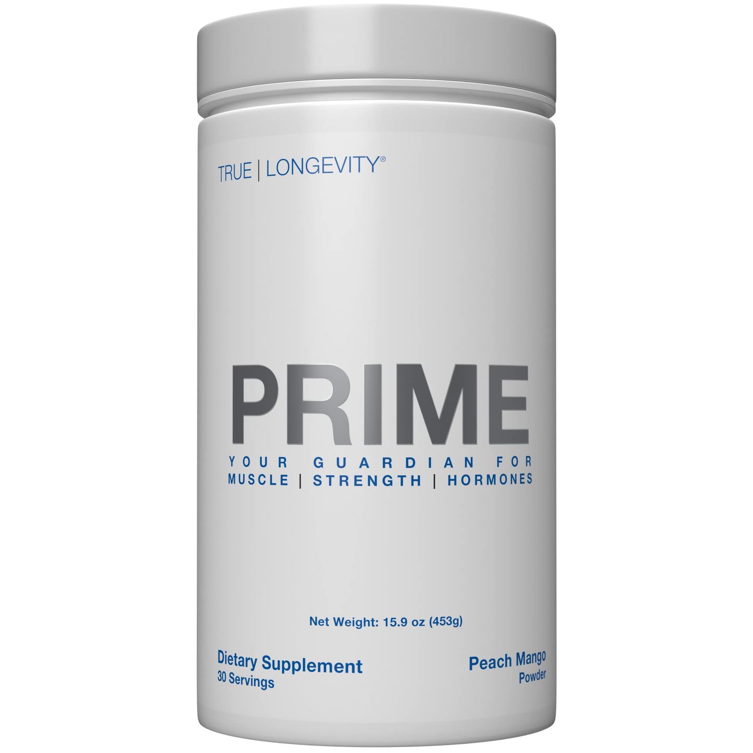 DRINK HRW Prime Men&#39;s Health Supplement - Enhance Muscle, Strength, Vitality - Scientifically Validated, Premium Ingredients - Boost Energy, Endurance with Creatine+ GAA - Peach Mango (30 Servings)