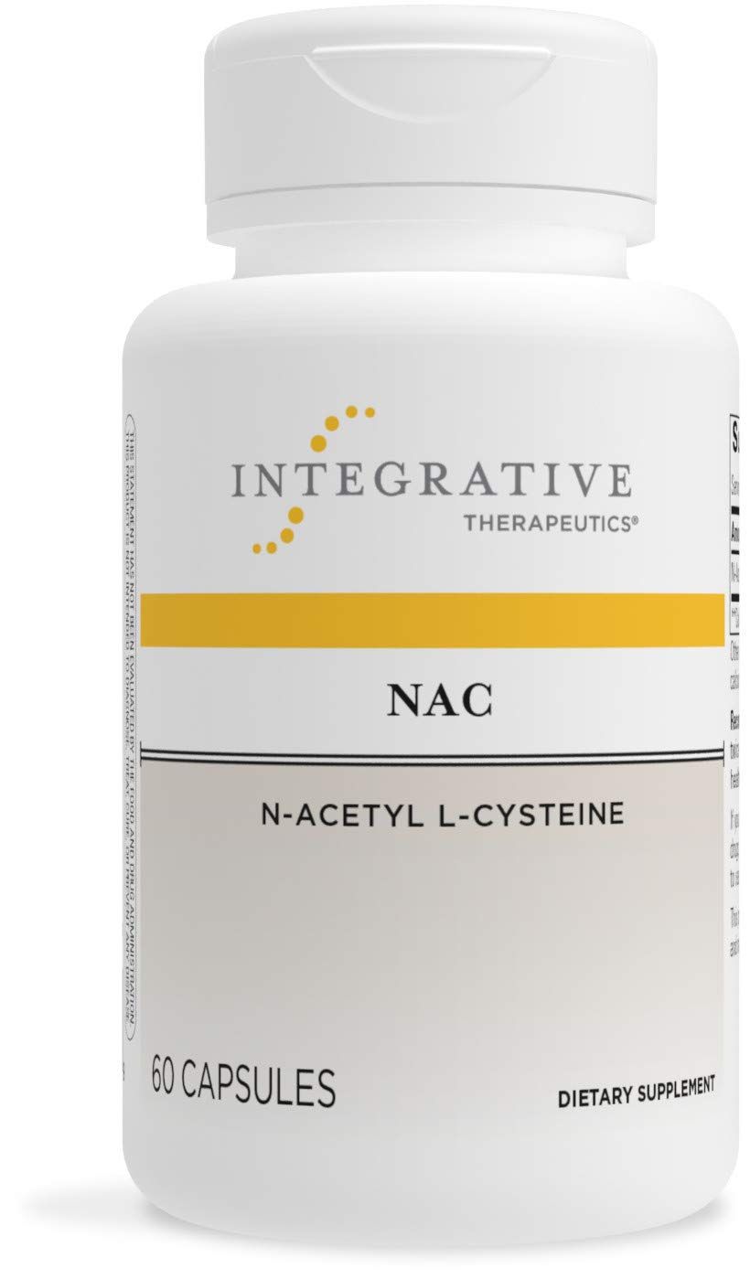 Integrative Therapeutics NAC - Supports Healthy Respiratory &amp; Lung Function* - Supports Production of Glutathione* - 60 Capsules
