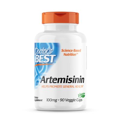 Doctor&#39;s Best Artemisinin, Non-GMO, Vegan, Gluten Free, 90 Veggie Caps
