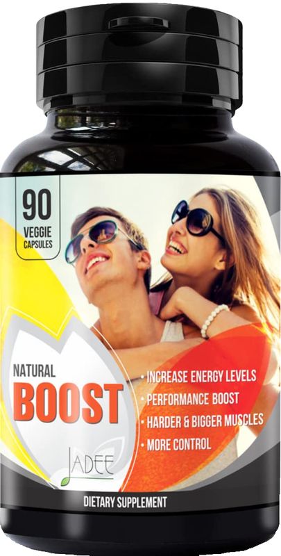 Natural Boost Male Enhancement Pills - Increase 2 in 60 Days with Our Enlargement and Girth Enhancing Formula, Testosterone Booster for Men, Promote Size, Strength, Energy, Stamina, Last Longer Drive
