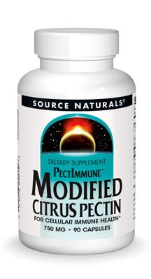 Source Naturals PectImmune, Modified Citrus Pectin 750 mg for Cellular Immune Health - 90 Capsules