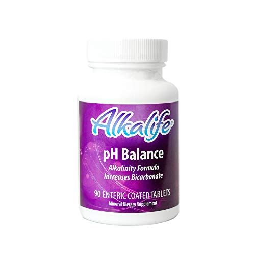 Alkalife pH Balance Pills | The First Patented Alkaline Sodium &amp; Potassium Bicarbonate Supplement | Neutralize Acid, Balance pH, Immune Support, Peak Performance, Detox - 90 Tablets