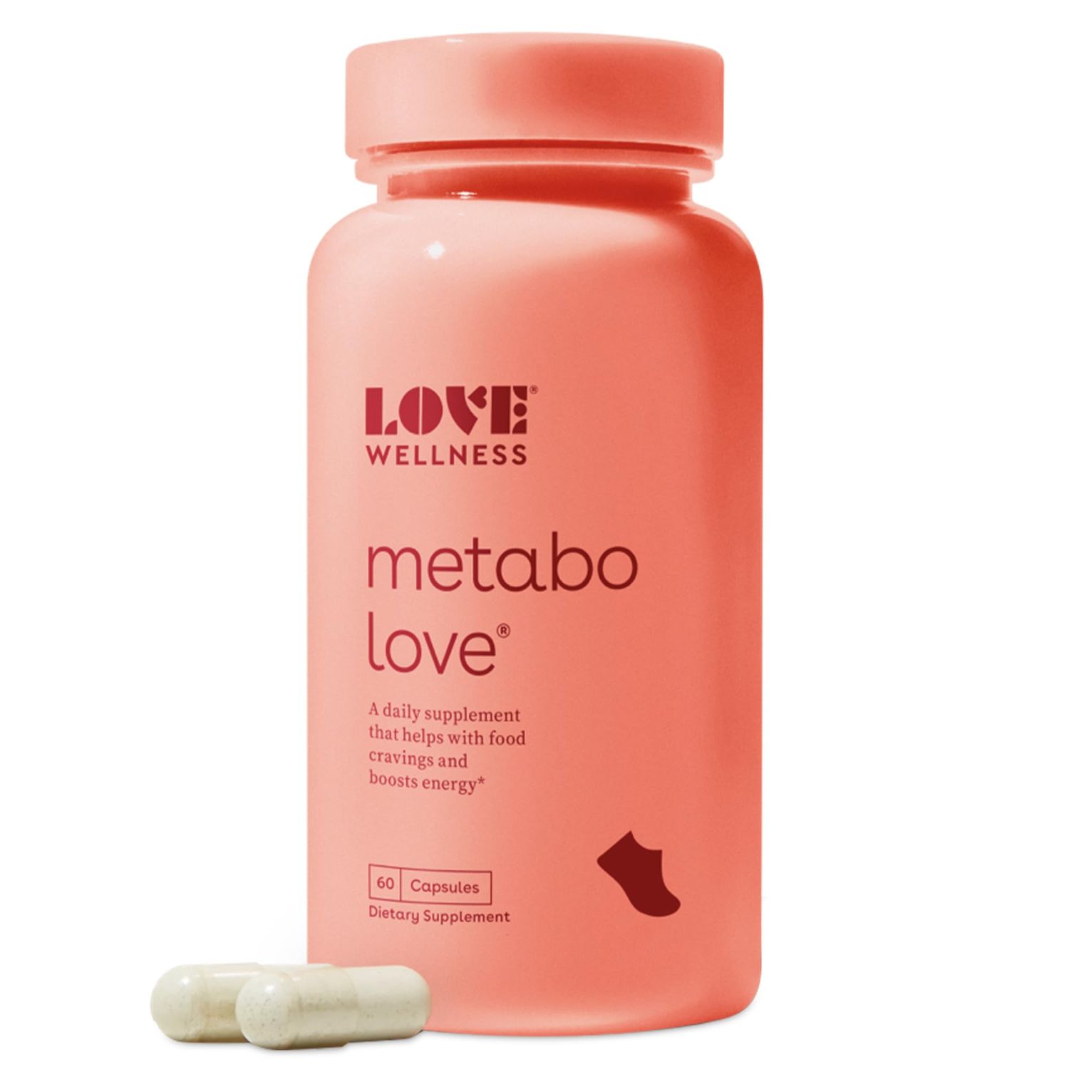 Love Wellness Metabolove | Metabolism Booster for Women Supplement | Combat Cravings &amp; Boost Energy Supplement | Cortisol &amp; Thyroid Support for Women | Stimulant Free, Vegan &amp; Gluten-Free | 60 Count