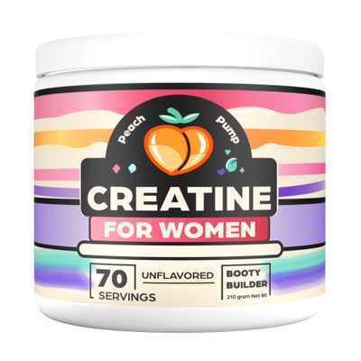 Creatine for Women - Creatina - Creatine for Women Booty Gain - Creatine Powder - Womens Creatine - Booty Builder - 70 Servings: Unflavored