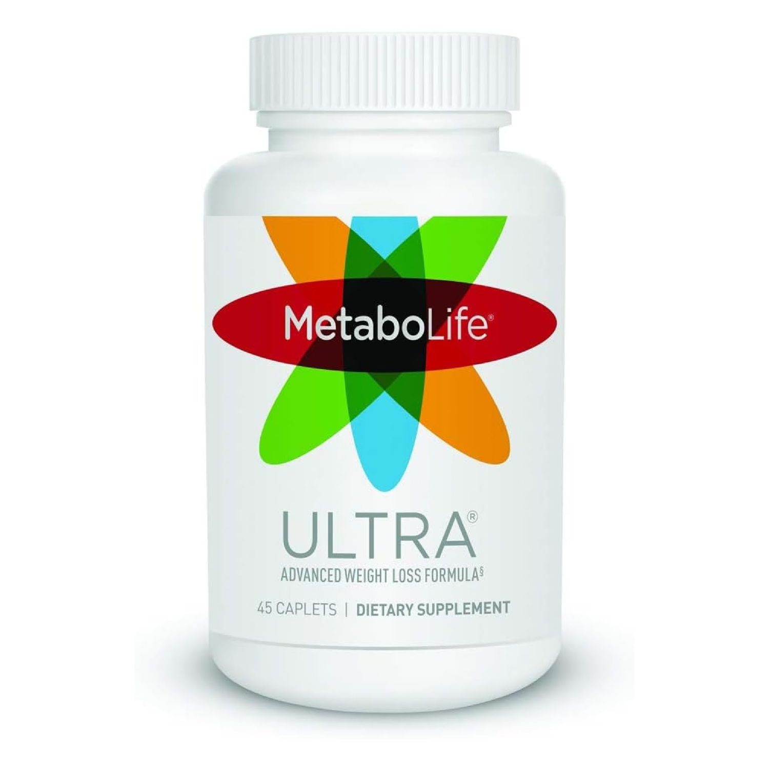 MetaboLife Ultra - Dietary Supplement - Hunger Supplement for Women &amp; Men - 800 mg, 45 Caplets