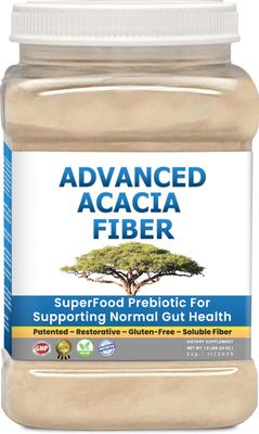 Kidney Restore Acacia Fiber Powder Prebiotic Soluble Fiber Powder Perfect Bathroom Trips, Digestion, IBS Relief, Leaky Gut Repair 24oz w/Scooper