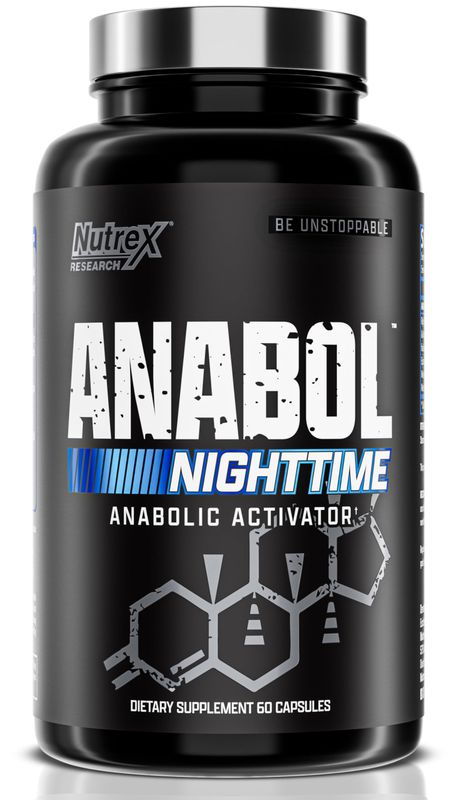 Anabol PM Nighttime Muscle Builder &amp; Sleep Aid | Anabolic Muscle Building Supplement | Clinically Researched RIPFACTOR, Epicatechin &amp; More | Post Workout Muscle Recovery &amp; Strength - 60 Pills