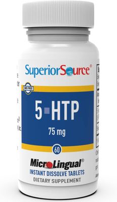 Superior Source 5-HTP 75mg. (60 Tablets)