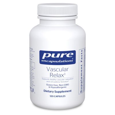 Pure Encapsulations Vascular Relax | Hypoallergenic Combination for Healthy Vascular Relaxation and Overall Circulatory Health | 120 Capsules