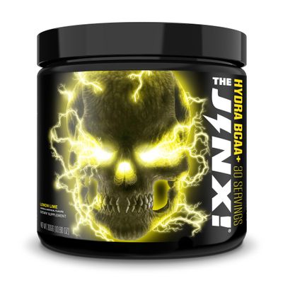 JNX SPORTS The Jinx! Hydra BCAA+ Post Workout Recovery Drink - Hydration with Electrolytes for Men &amp; Women - 30 Serving, Lemon Lime