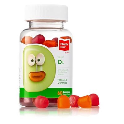 Zahler - Chapter One Vitamin D 3 1000 IU Gummies (60 Flavored Gummies) - Certified Kosher Chewable Vitamin D3 Gummies for Kids &amp; Adults - VIT D3 Supplements - Made in USA Vitamin D Gummies