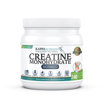 KAPPA NUTRITION Creatine Monohydrate Micronized 2.5g (240 Servings)