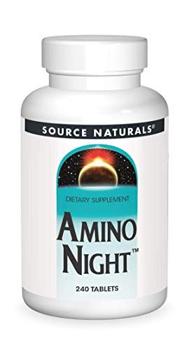 Source Naturals Amino Night - Advanced Amino Acid Formula - 240 Tablets