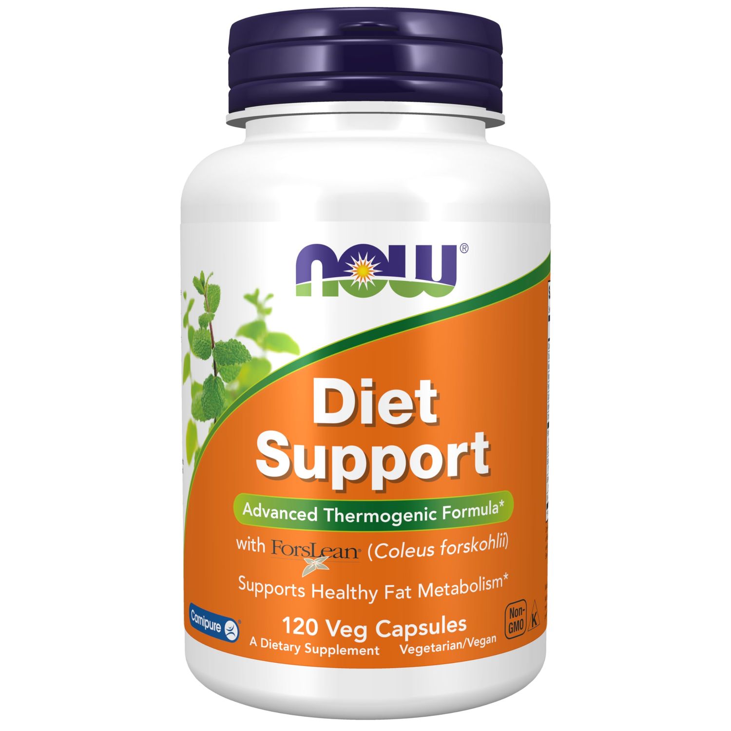 NOW Foods Supplements, Diet Support with ForsLean (Coleus forskohlii), 120 Veg Capsules