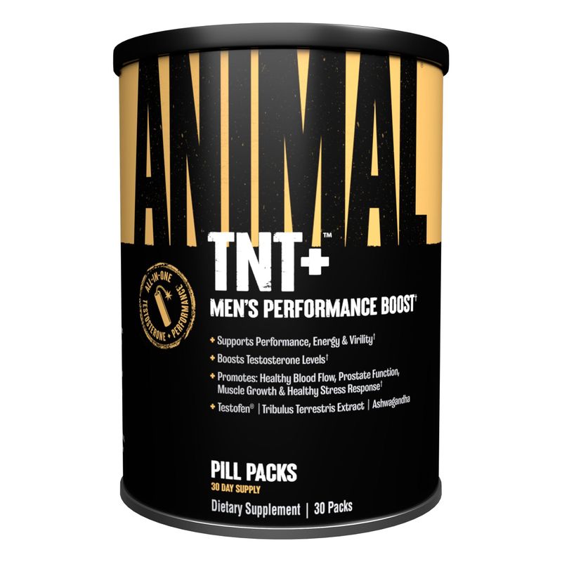 Animal TNT+ - Mens Support, Prostate Support, Adaptogen &amp; Stress Support, Nitric Oxide
