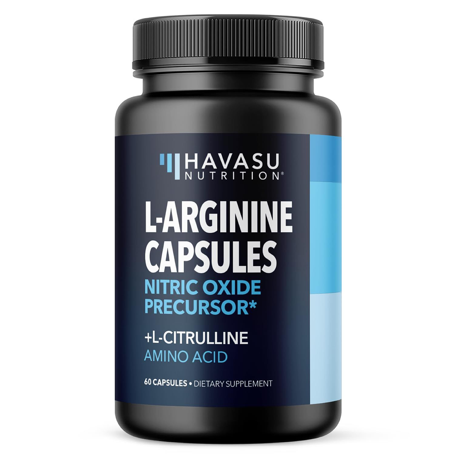 L-Arginine Capsules for Active Males - 60 Count, Non-GMO, 1200mg Blend of L Arginine and L Citrulline - Arginine Supplement for Enhanced Performance - L Arginine 1000mg for Muscle Support