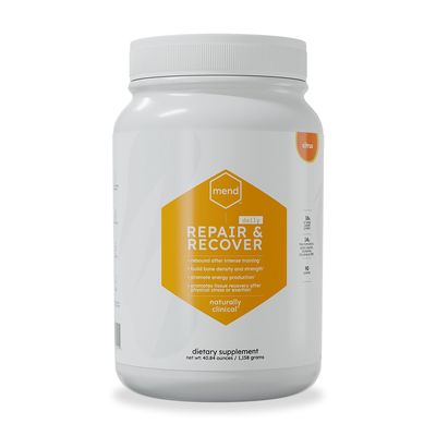 MEND Repair &amp; Recover Citrus Protein Powder - Support Healing for Bones, Wounds, and Tissues