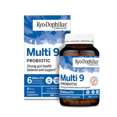 Kyo-Dophilus Multi-9 Probiotic, for Strong Gut Health Balance and Support, 180 Count