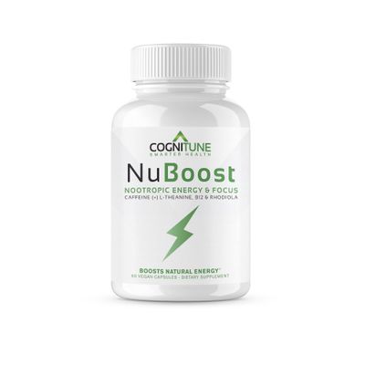 Energy &amp; Focus Supplement - Caffeine L-Theanine, Vitamin B12, Rhodiola + BioPerine for Absorption, No Crash, Jitter Free 100mg Caffeine Pills, Clean Nootropic Brain Booster