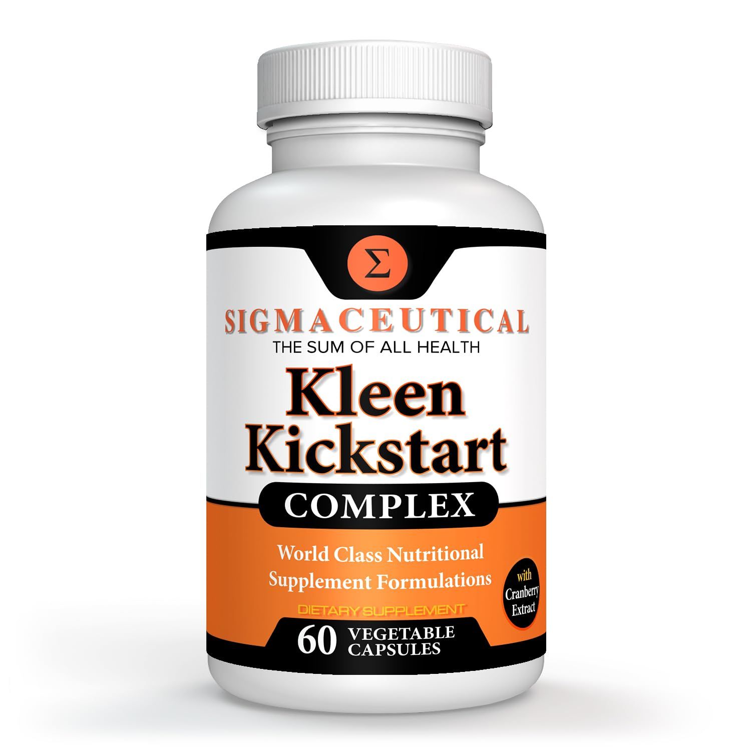 Sigmaceutical Kidney Cleanse &amp; Kidney Supplement - Cranberry Supplement - Kidney Support Supplement - 60 Capsules