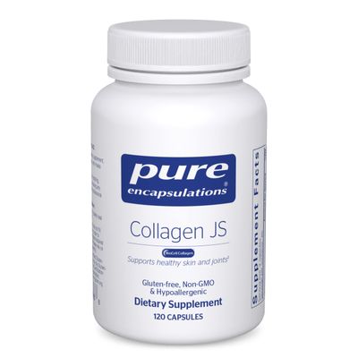 Pure Encapsulations Collagen JS - Skin &amp; Joint Health* - 1,000 mg Hydrolyzed Biocell Collagen - Gluten Free &amp; Non-GMO - 120 Capsules