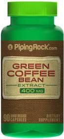 Piping Rock Green Coffee Bean Extract 8000 mg | 90 Capsules | Dietary Supplement | Non-GMO, Gluten Free
