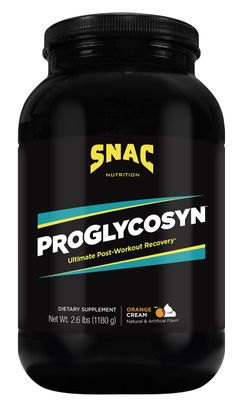 SNAC Proglycosyn Ultimate Post Workout Recovery Formula, Orange Cream, 2.6 Pounds