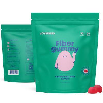Kids Fiber Gummies for Constipation for Kids Ages 4-11 &amp; Adults - Fiber Supplement Gummies for Regular Digestion - Natural Fiber for Kids - Peach, Strawberry &amp; Blackberry Flavored - 5 mg - 60 Ct