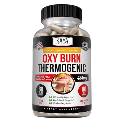 Kaya Naturals Supreme Fat Burner - Weight Loss Pills Women &amp; Men - Appetite Suppressant Supplement - Powerful Thermogenic Diet Pills - Natural Energy Boost Oxy Burn 60 Count