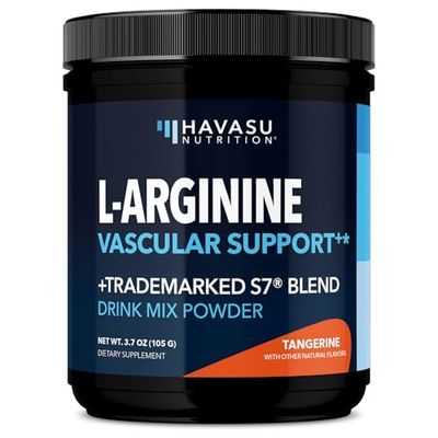 Pre Workout Powder - L Arginine Powder Nitric Oxide Supplement for Men and Women - Pre and Post Workout Support - L-Arginine L Citrulline and Beet Root Powder - Endurance and Performance - Tangerine