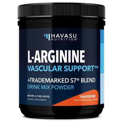 Pre Workout Powder - L Arginine Powder Nitric Oxide Supplement for Men and Women - Pre and Post Workout Support - L-Arginine L Citrulline and Beet Root Powder - Endurance and Performance - Tangerine