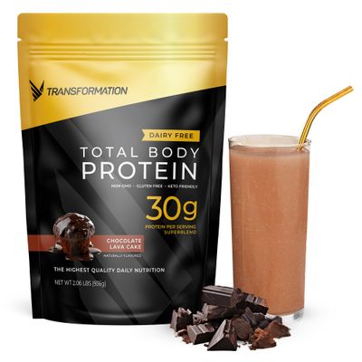 SPR BODY Transformation Protein Super Blend | Egg White, Collagen Peptides, and Plant Protein | 15 Billion CFU Probiotics | Digestive Enzymes | Low Carb Shake | Chocolate