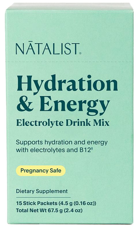 NATALIST Hydration &amp; Electrolyte Energy Drink Mix Powder Easy Prep Daily Essentials Mineral &amp; Vitamin Replenishment for Women Caffeine Free Vegan Berry Flavor - 15 Packet Servings