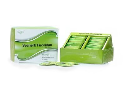 SeaHerb [Pill Type] 100% Natural Brown Seaweed Extract Fucoidan USFDA Passed (ID Code 2030950) (85g (34 sachets))