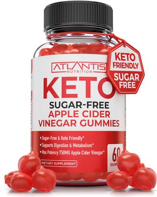 Sugar-Free Keto ACV Gummies for Weight Loss - Apple Cider Vinegar Keto ACV Gummies Formulated with 750MG ACV Per Serving - Supports Digestion, Advanced Weight Loss, Detox &amp; Cleansing - 60 Gummies
