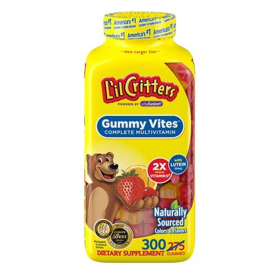 Gummy Vites Children&#39;s Chewable Gummy Bear Multivitamin Dietary Supplement, 300 Count