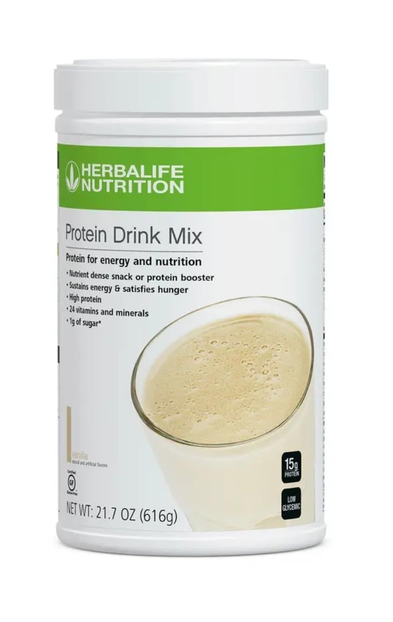 Herbalife Protein DrinK Mix: Chocolate Flavor 638g, Nutrient Dense Healthy SnacK, Protein Booster, Sustains Energy and Satisfies Hunger, High Protein