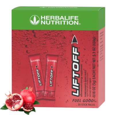 HERBALIFE Liftoff Pomegranate-Berry Burst 30 Tablets