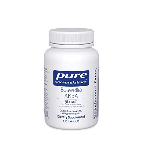 Pure Encapsulations Boswellia AKBA - Supports Joint Health, Colon, Immune System, Gastrointestinal Tract &amp; Cell Health* - with 5-LOXIN Boswellia Extract - Vegan &amp; Non-GMO - 120 Capsules