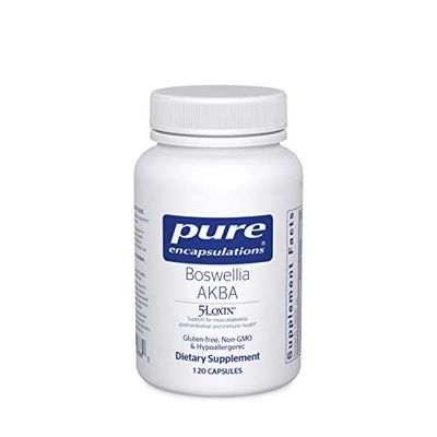 Pure Encapsulations Boswellia AKBA - Supports Joint Health, Colon, Immune System, Gastrointestinal Tract &amp; Cell Health* - with 5-LOXIN Boswellia Extract - Vegan &amp; Non-GMO - 120 Capsules